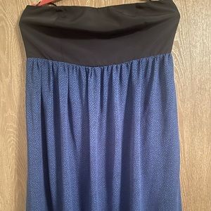 Torrid blue and black dress Size 1